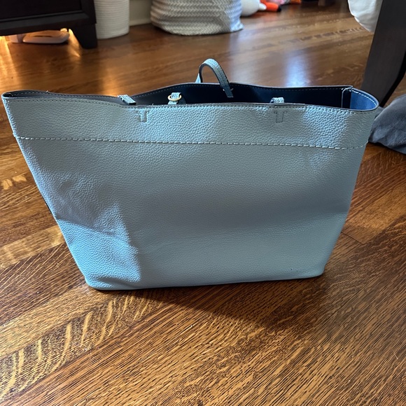 Tory Burch Powder Blue Tote Bag - Picture 2 of 8